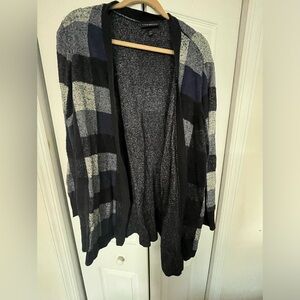 Plaid Cardigan